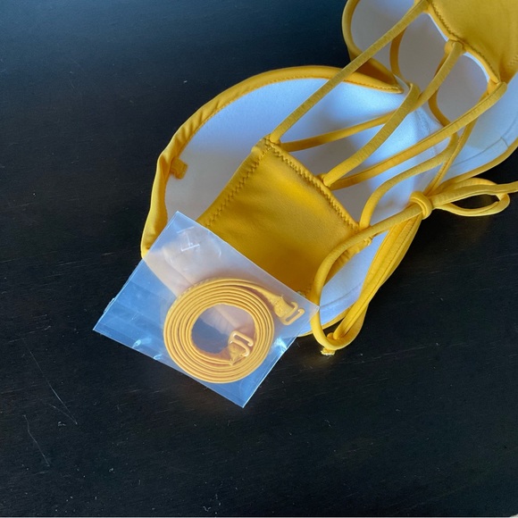 PINK strapless bikini top (brand new) - Picture 5 of 5